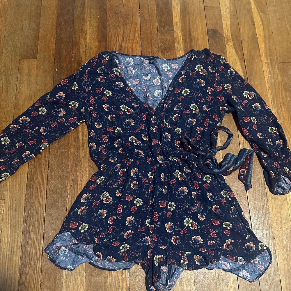 Long sleeve romper